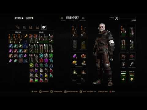 Witcher 3 Toxicity Mechanics, Using 5 Decoctions & Skill Switching