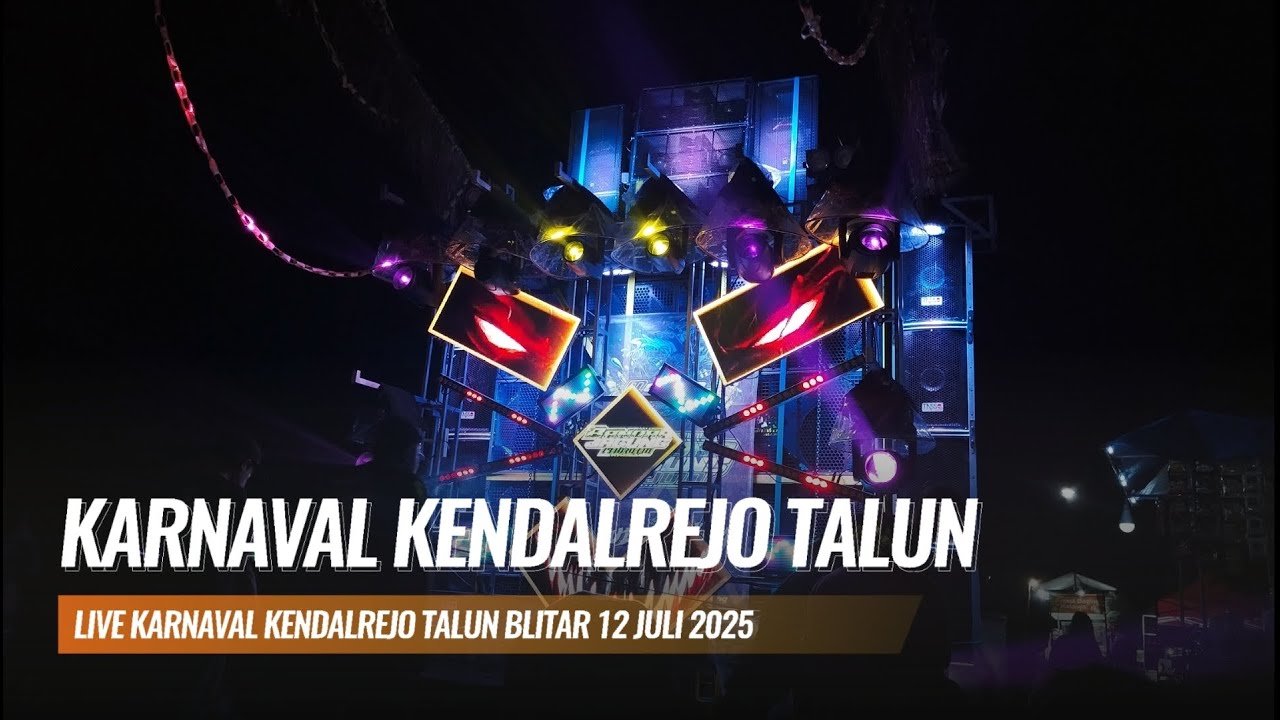 Live Karnaval KENDALREJO TALUN Blitar Hari Ini Sabtu 12 Juli 2025