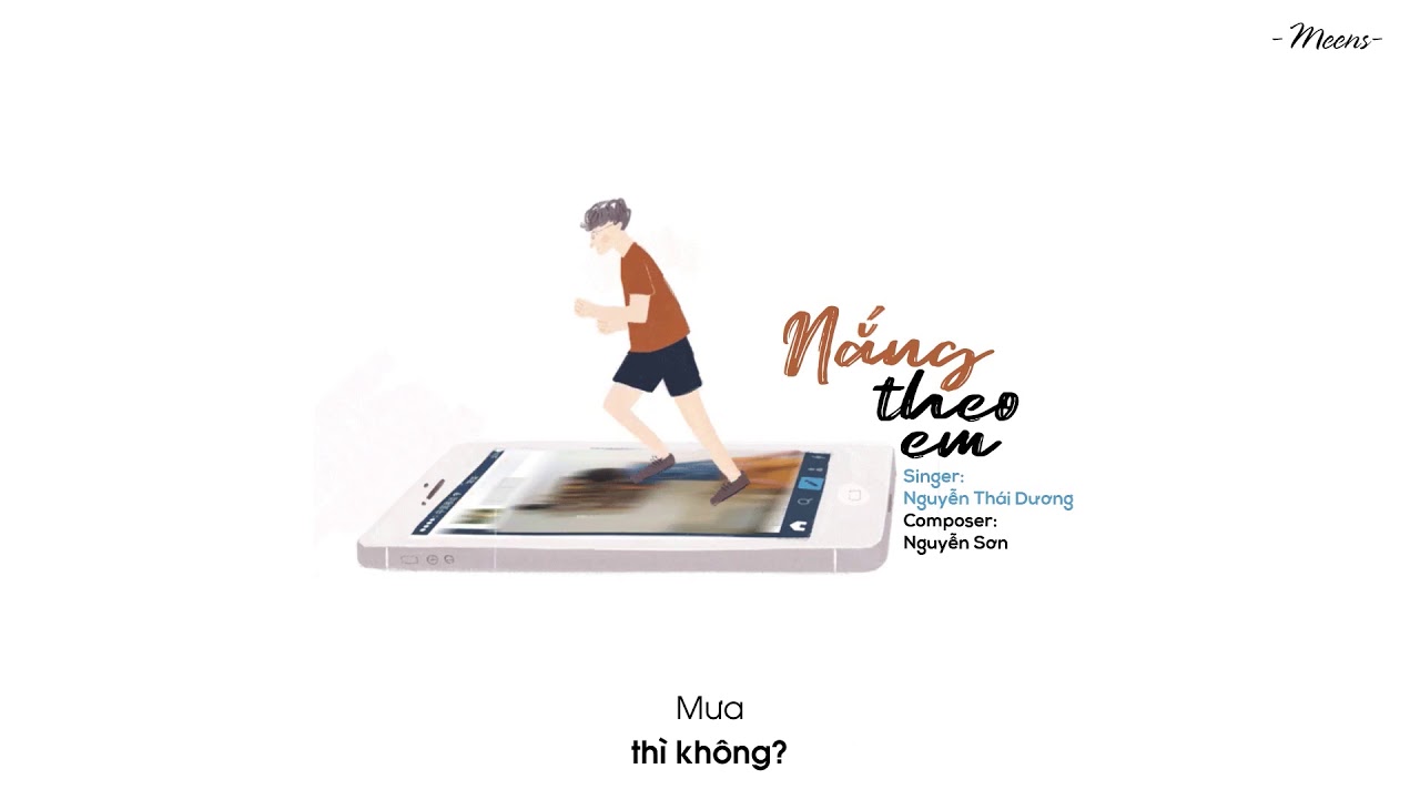 yang New 2022 Nắng Theo Em - YANG「Lyrics Video」Meens