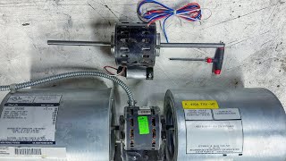 Dual Shaft PSC Motor Troubleshooting and Replacement