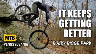 This place keeps getting better! Slanted Ground group ride at Rocky Ridge Park - Just Ride Ep. 31