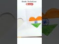 Happy Independence day card idea 2022 🇮🇳 how to make easy independence day card #shorts #shortvideo