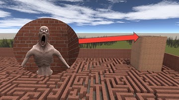 THE ULTIMATE SURVIVAL RUN FROM SCP-096 IN THE GM BIGMAZE DARKNESS~!#GmodCentral #gmod #garrysmod