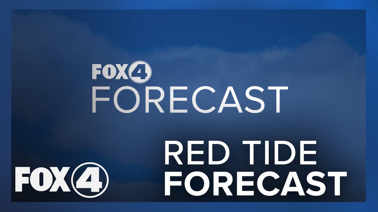 Red Tide Forecast Thursday, March 16, 2023 YouTube