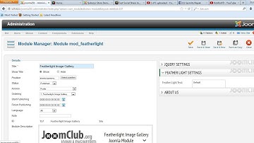 Featherlight Image Gallery Joomla Module