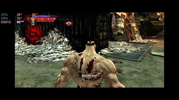 Splatterhouse 60 FPS TEST XBOX360 XENIA #xenia #xbox360 #Splatterhouse