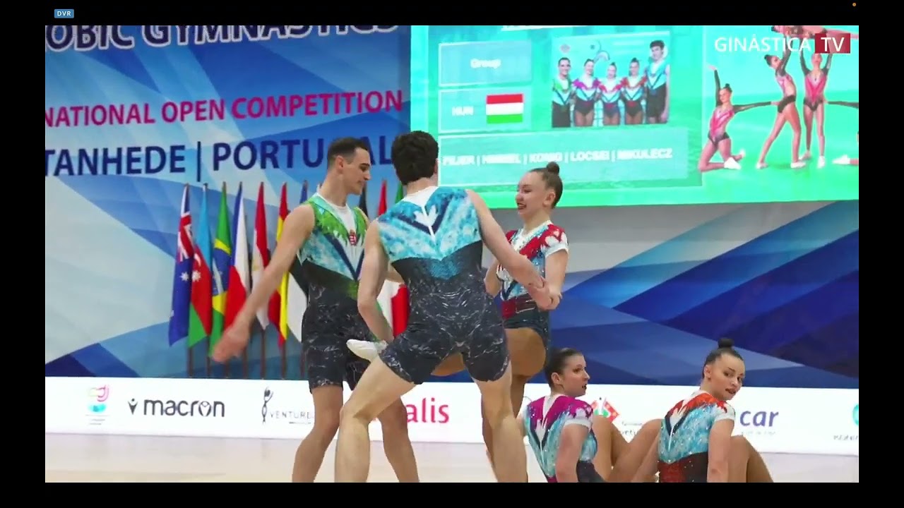 HUNGARY (HUN) - FINALS 2024 AEROBICS WORLD CUP, CANTANHEDE - GROUP Finals GR