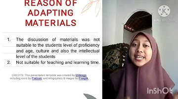 Concept of Adapting Materials