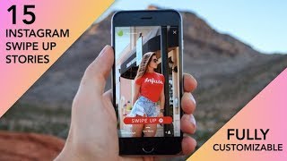 Instagram Swipe Up Stories | MOGRT by VicoMomo | Premiere Pro Project - Videohive template
