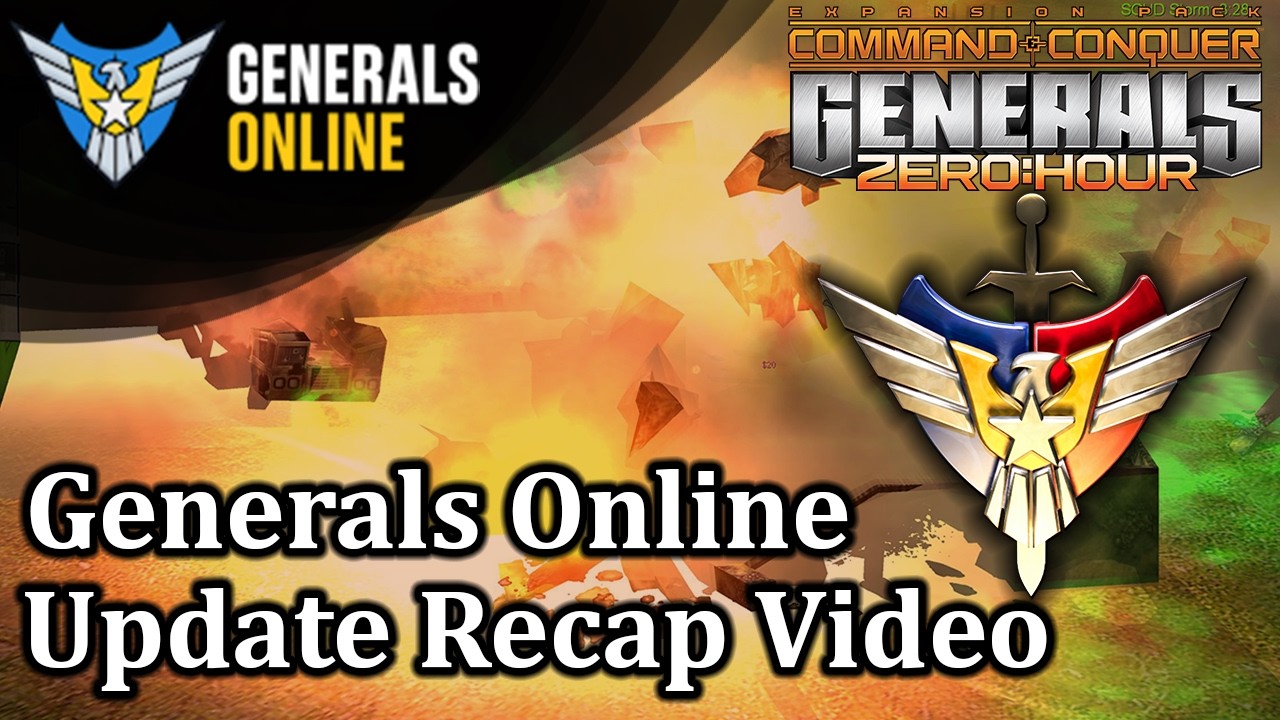 Краткий обзор обновлений GeneralsOnline | Нулевой час C&C Generals