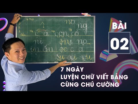 Video Ngày 01- Luyện Chữ Viết Bảng ???? Video 2: Cách Cầm Phần... - youtube