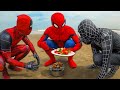 SUPERHERO in real life | Spider-man, Venom and Deadpool Go To The Beach | Người Nhện đi cắm trại