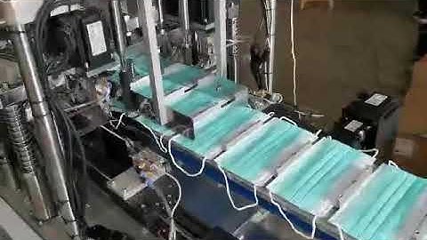 high speed automatic earloop welding machine with servo motors