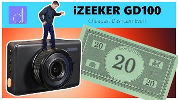 The CHEAPEST Usable Dashcam 2024 - iZeeker GD100 Review with tons of Video Samples