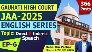 Famous English Series for GHC JAA 2025 – Ep 6 | Direct & Indirect Speech (Narration) with Tricks & MCQs Profile