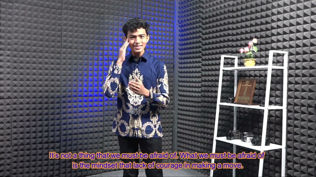 Juara 1 Pidato Bahasa Inggris - Peran Pemuda di Era Society 5.0