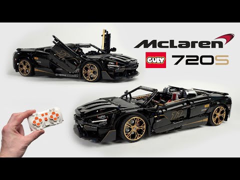YouTube thumbnail: Impressive McLaren 720S Build – And It’s NOT LEGO!