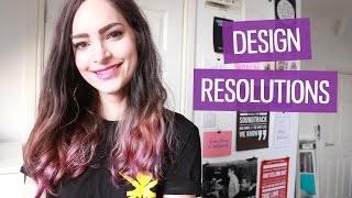 Design Resolutions for 2016 | CharliMarieTV