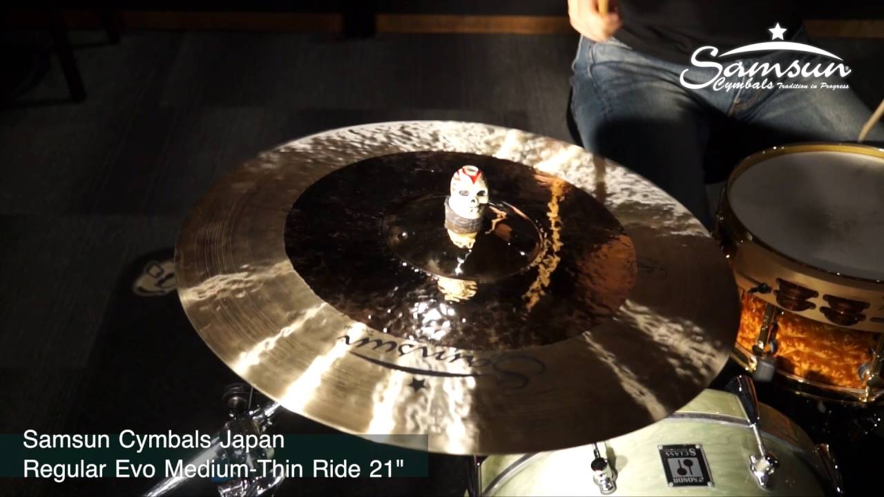 Samsun Cymbals Japan Evo MediumThin Ride 21" YouTube
