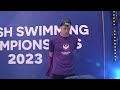 British Swimming Championships 2023: Day 3 Finals