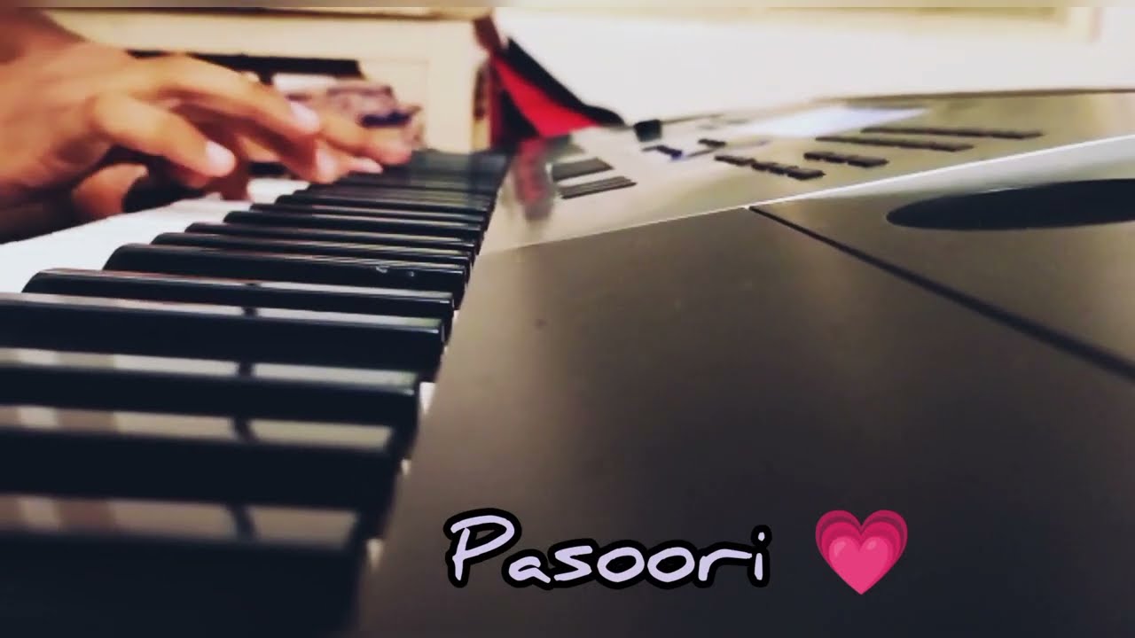 Pasoori- Piano cover| Sagar Thacker (Cock studio)| Ali sethi & Shae gill