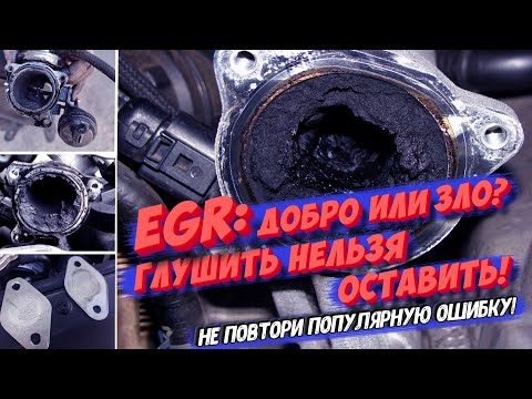 EGR — добро или зло? Глушить нельзя оставить!