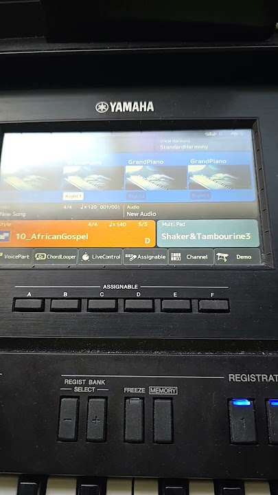 Yamaha PSR-SX900 - African Gospel Style Demonstration