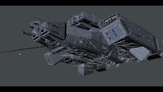 Alien   Nostromo landing VFX BREAKDOWN