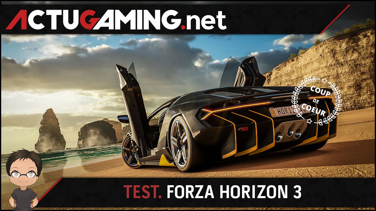 TEST. Forza Horizon 3 - Meilleur jeu de course de l'année ?