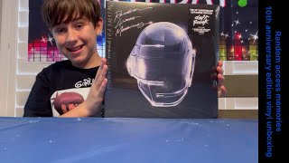 Daft punk’s 10th anniversary edition vinyl of Random access memories unboxing .