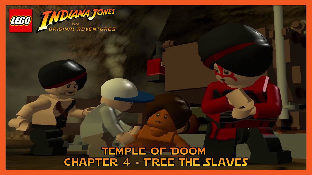 Lego Indiana Jones The Original Adventures Temple Of Doom Chapter 4 Free The Slaves