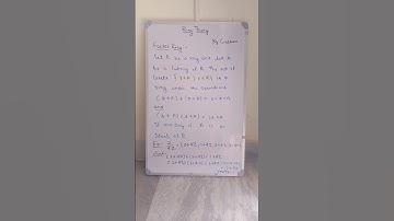 Factor Ring/Ring Theory (Part-9)/ CUET/IIT JAM /CMI/NBHM/BSC/Shorts /Revision Notes
