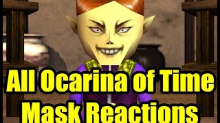 Guide: All Mask's Reactions in Zelda Ocarina of Time