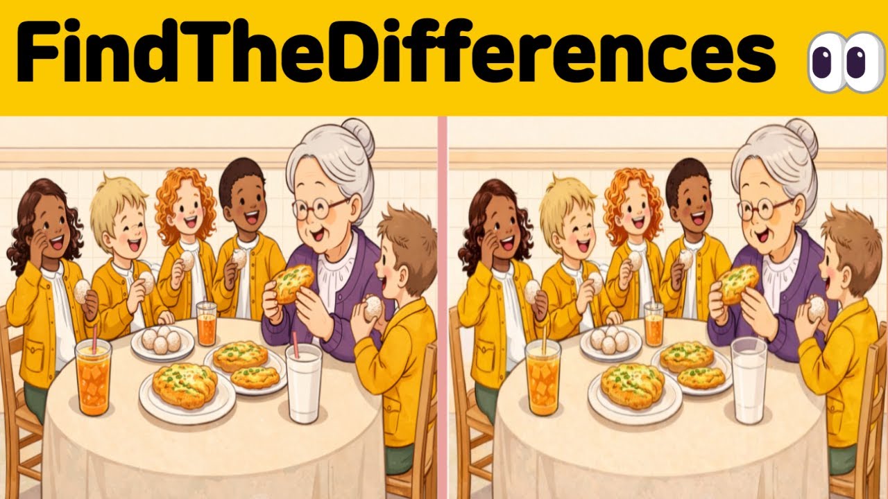 【Spot the 3 Difference】sneaky detail  