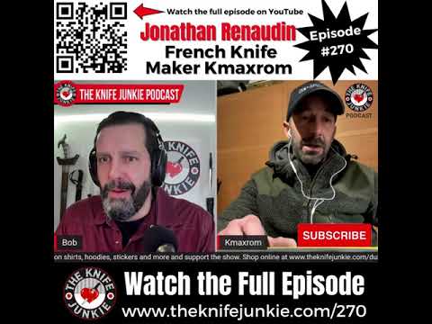 The Knife Junkie , Knife Law in France Says NO, Jonathan Renaudin French Knife Maker Kmaxrom