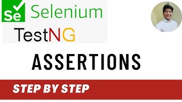 Assertion in selenium WebDriver |  How to use assertion in selenium TestNG