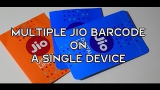 How to Generate Multi Time Barcode for jio SIM On a Single Device screenshot 5