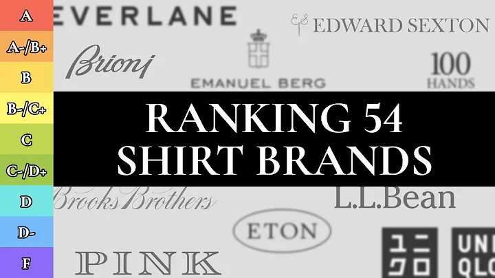 Discover the Best and Worst Men's Dress Shirt Brands - A Comprehensive Ranking