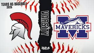 Manvel Mavericks vs Cy Lakes Spartans | 2026 Texas High School Baseball Highlights🔥