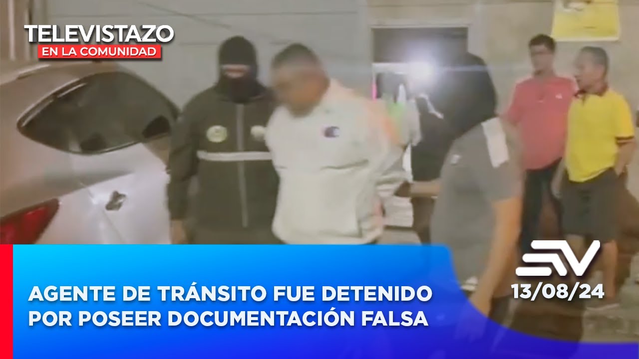 👮🏻 Agente corrupto cae por documentos falsificados | Televistazo en la Comunidad