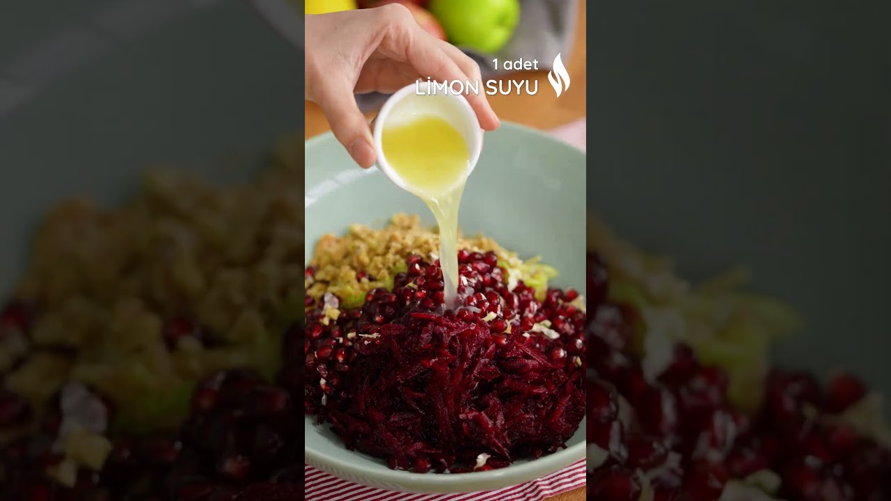 Kırmızı Pancar Salatası Tarifi ???? Nefis Yemek Tarifleri #ramadanonshorts2024 Kırmızı Pancar Salatası Tarifi ???? Nefis Yemek Tarifleri #ramadanonshorts2024