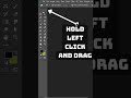 How to Separate the Toolbar from the Option Bar in Photoshop? #toolbar #photoshop #viral #shorts