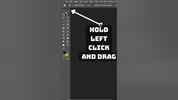 How to Separate the Toolbar from the Option Bar in Photoshop? #toolbar #photoshop #viral #shorts