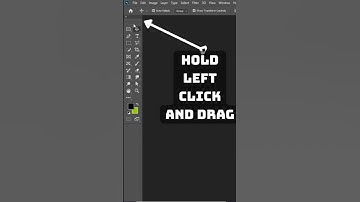 How to Separate the Toolbar from the Option Bar in Photoshop? #toolbar #photoshop #viral #shorts