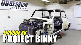 Project Binky  Episode 38  Austin Mini GTFour  Turbocharged 4WD Mini