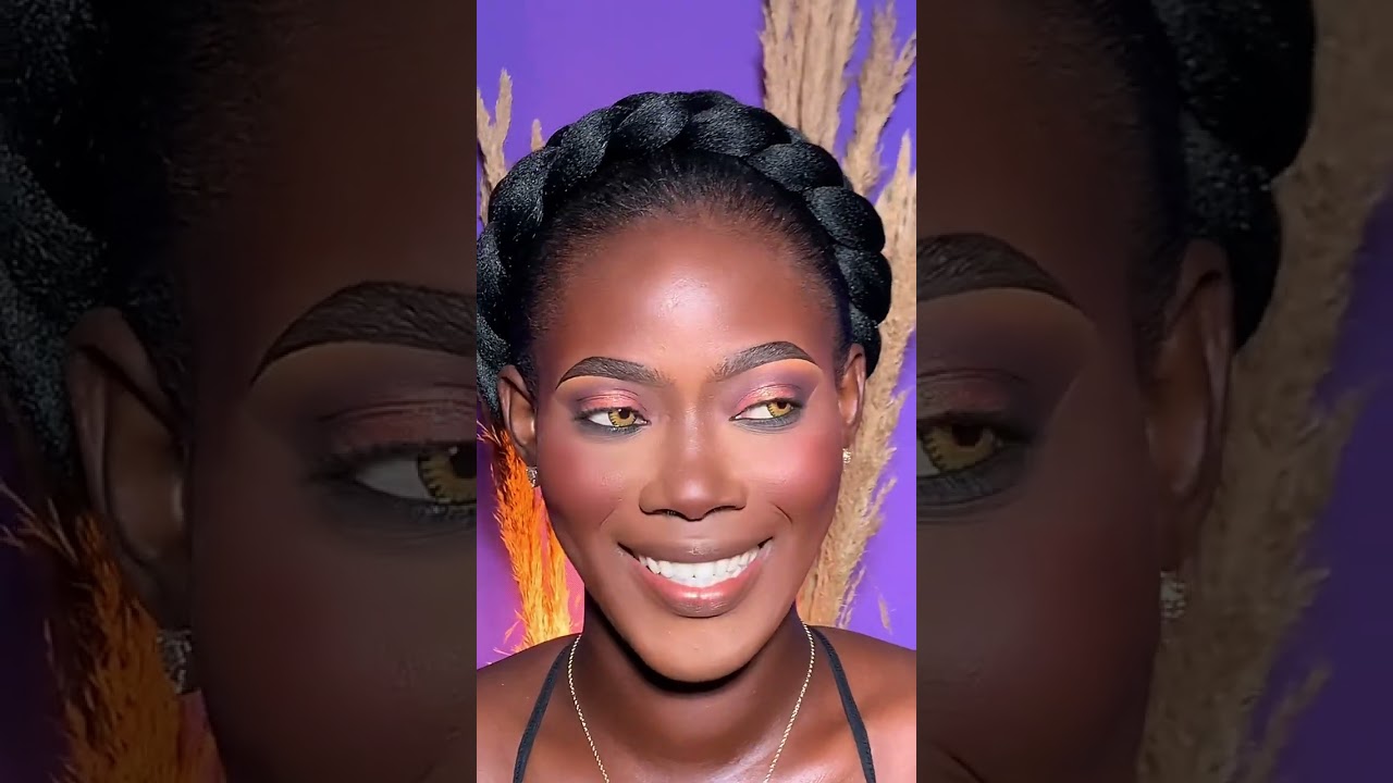 WATCH HOW I CREATED HALO EYES AND OMBRÉ LIPS. VIRAL VIDEO