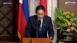 Philippines’ Marcos, Japan’s Kishida hold joint press statement