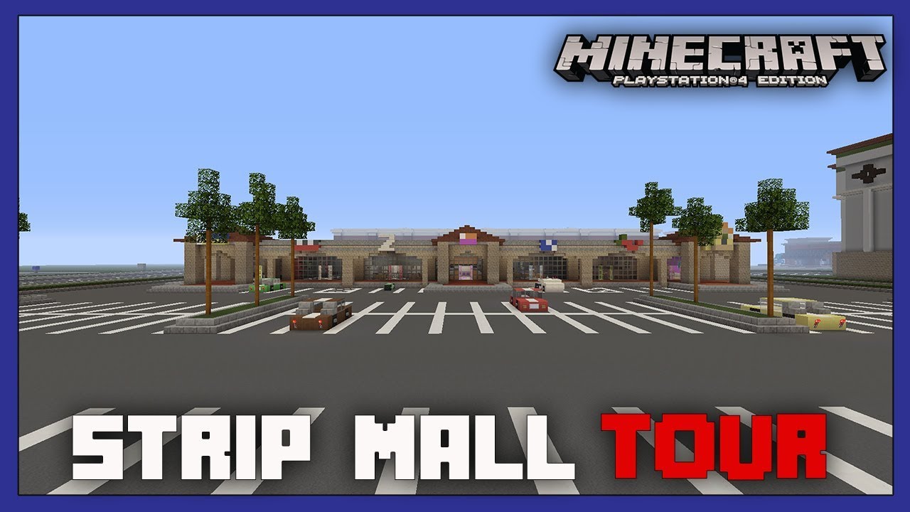 minecraft mall tour