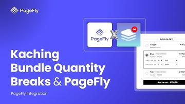 How to Use Shopify Kaching Bundle Quantity Breaks in PageFly | PageFly Tutorial
