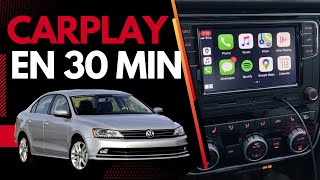 Actualiza a CarPlay Jetta MK6